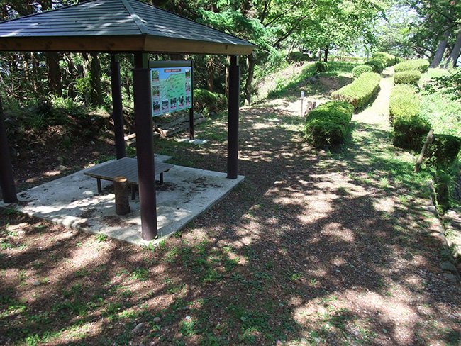 宮崎城 平地