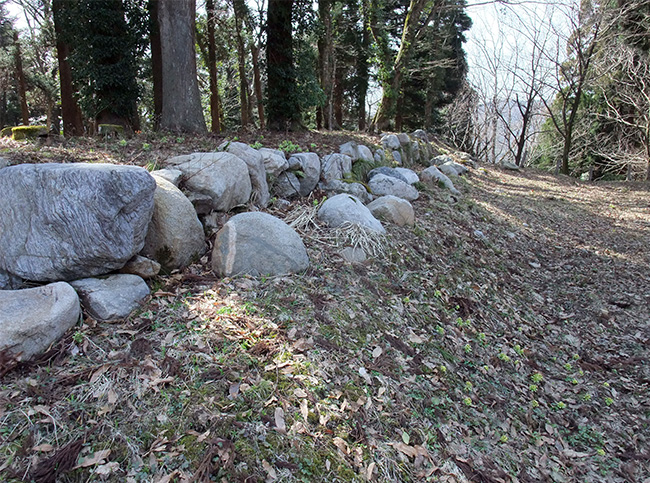 森寺城 搦手