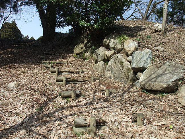 道は尾根の右へ