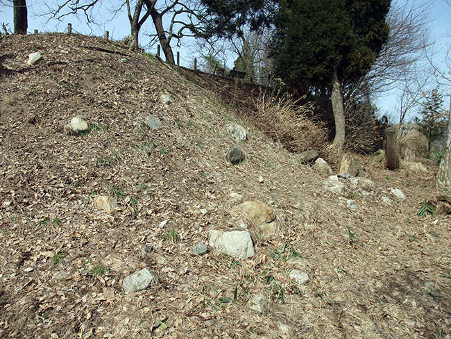 森寺城 堀切