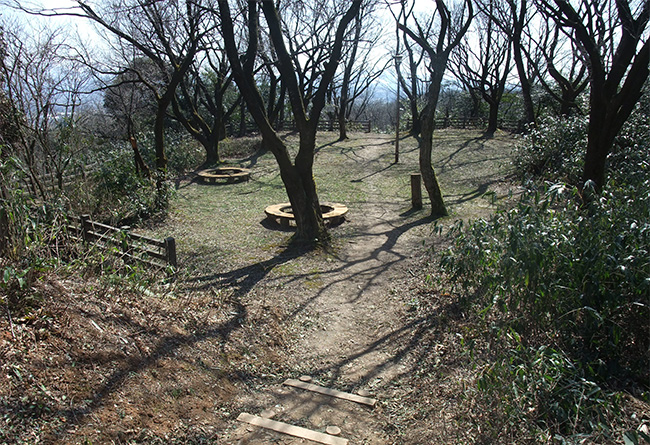 白鳥城 西一の丸