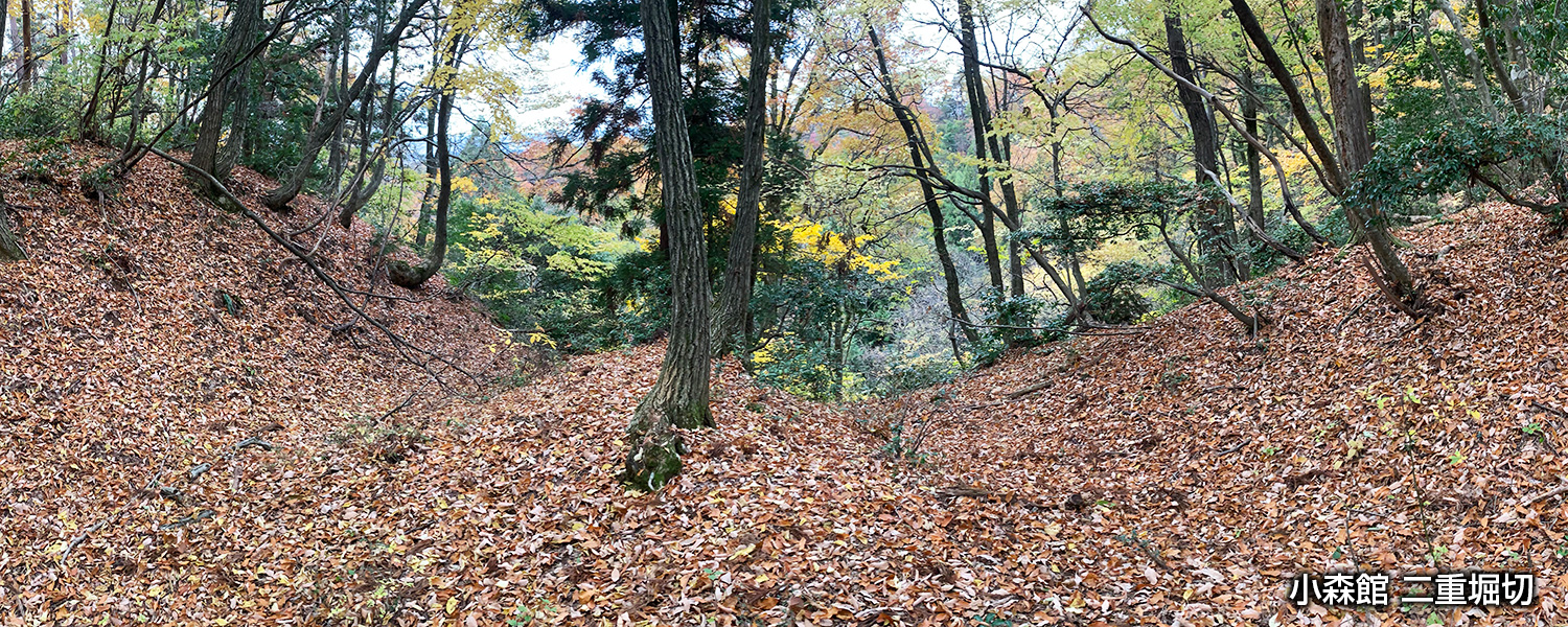 小森館 二重堀切（富山県滑川市）