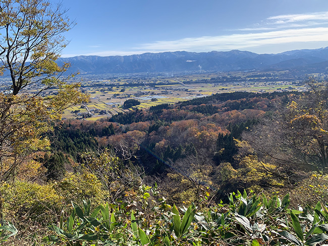 広瀬城から眺め